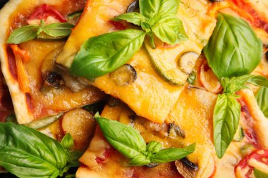 Güzel pizza dilimleri