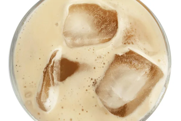 Ein Glas kalten Kaffees — Stockfoto