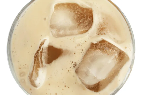 Glass of cold coffee — Stock Photo, Image