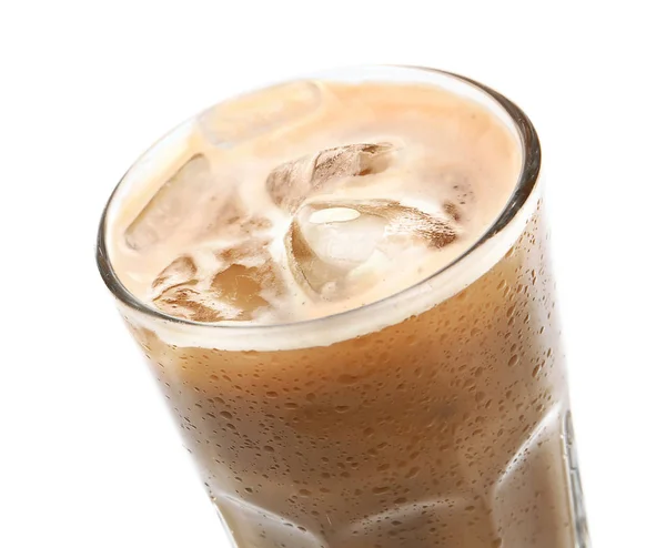Стакан холодного кофе — стоковое фото