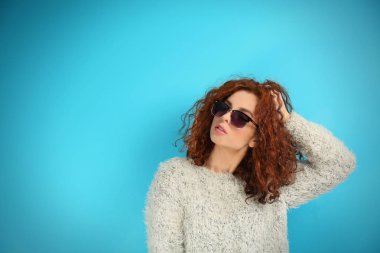 etkileyici genç modeli