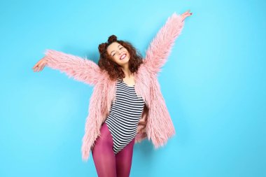 etkileyici genç modeli