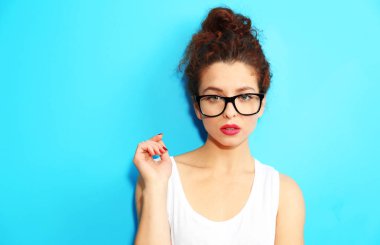 etkileyici genç modeli