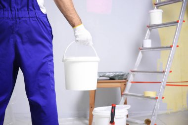 Alt boya Oda, closeup kova ile