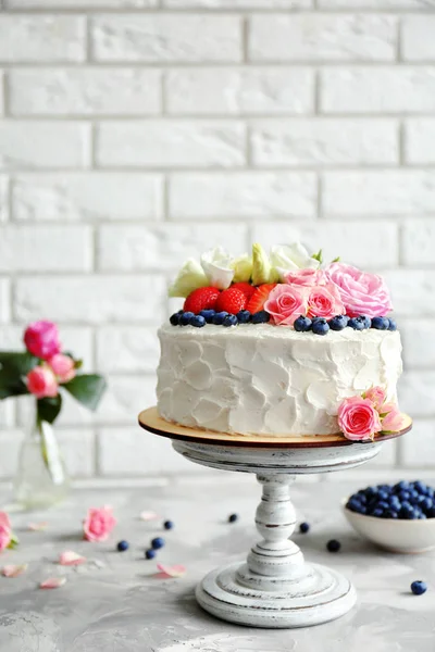 おいしいケーキの装飾 — ストック写真