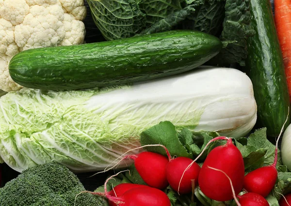 Warzywa wymieszać tło — Zdjęcie stockowe