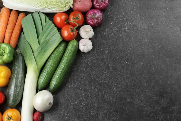 Fresh vegetables frame — Stock Photo, Image