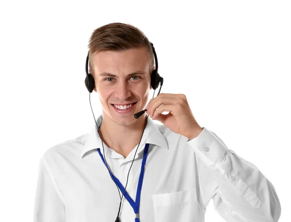 Technical support dispatcher — Stock Photo, Image