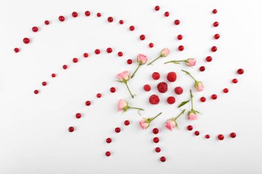 renkli çiçek battern