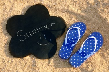 Yazıt ve sandal ile kara tahta 