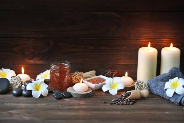 Spa composition on  table — Stock Photo, Image