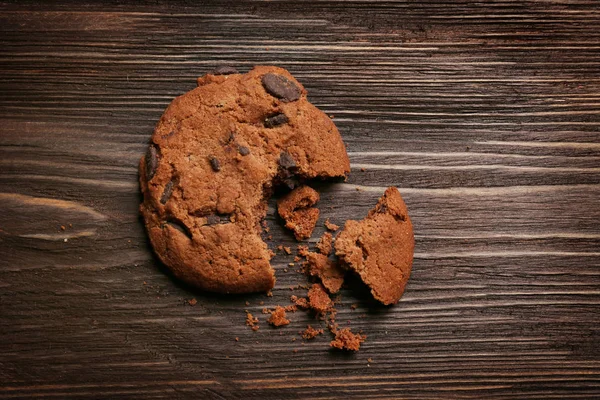 Вкусное печенье с шоколадной крошкой — стоковое фото