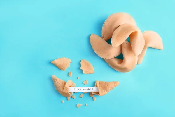 Biscoitos Fortune tradicionais — Fotografia de Stock