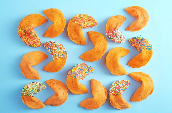 Colorful Fortune cookies — Stock Photo, Image