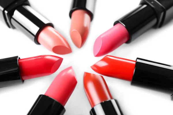 Set of different lipsticks — Stock Photo, Image