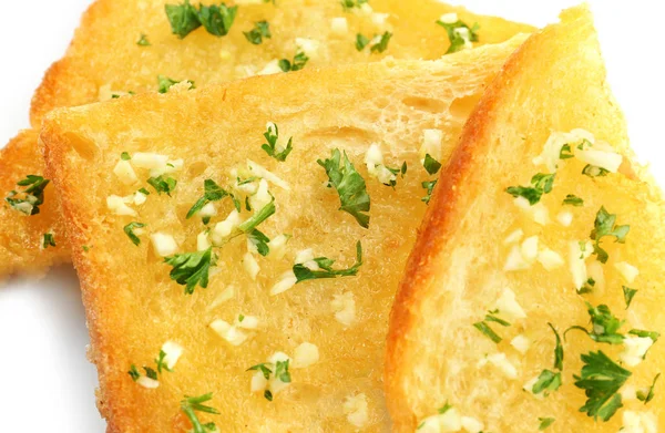 Garlic French bread slices — Stock Photo, Image