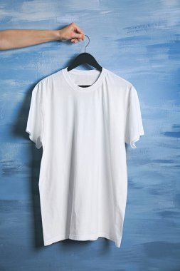 Boş beyaz t-shirt