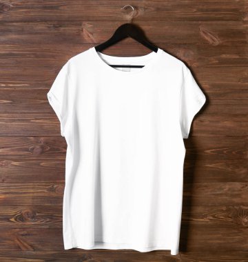 Boş beyaz t-shirt