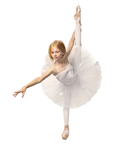 Beautiful ballerina dancer — Stock Photo, Image