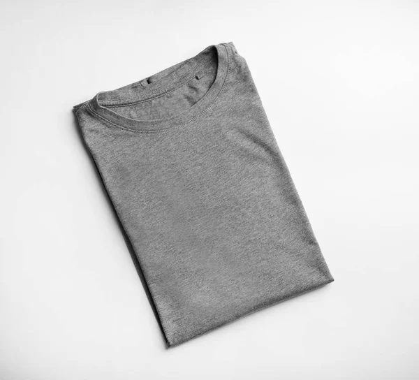 Blank grey t-shirt — Stock Photo, Image