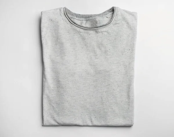 Blank grey t-shirt — Stock Photo, Image