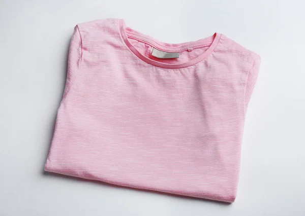 Blank pink t-shirt — Stock Photo, Image