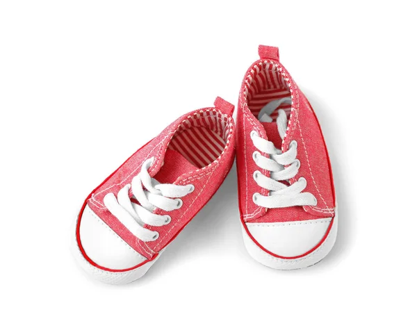 Red Baby boots — Stock Photo, Image