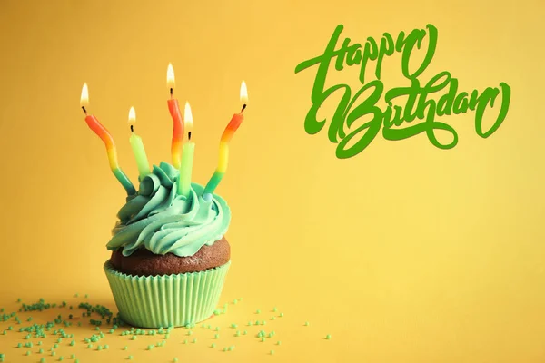 Tekst Happy Birthday — Stockfoto