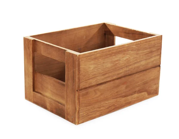 Empty wooden box — Stock Photo, Image