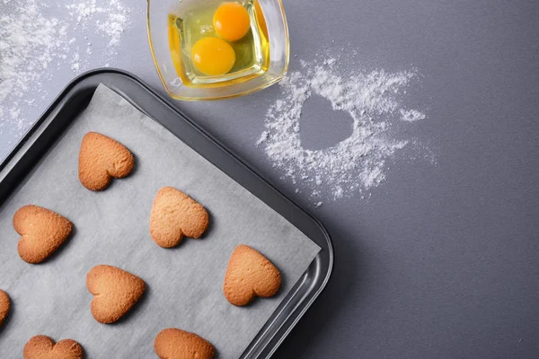 Galletas recién horneadas — Foto de Stock