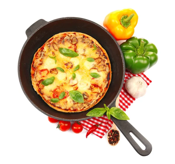 Pizza appena sfornata — Foto Stock