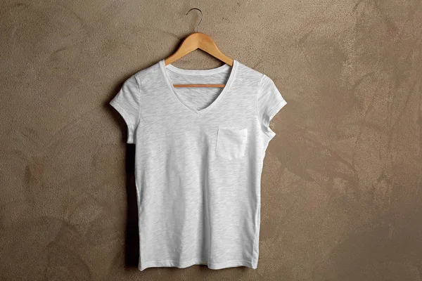 Fundo de camiseta em branco — Fotografia de Stock