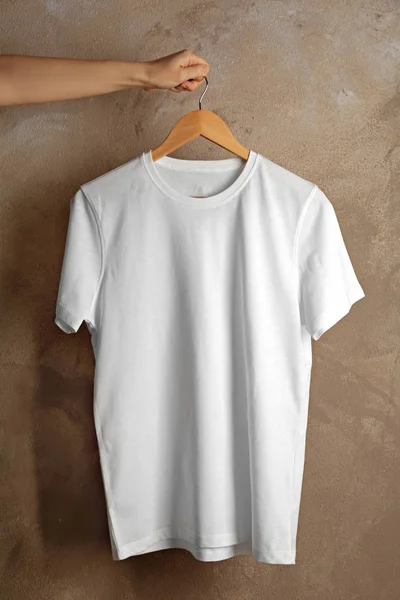 Tom t-shirt bakgrund — Stockfoto