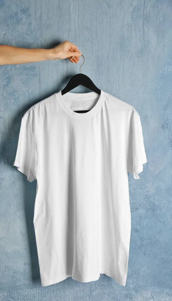 Blank t-shirt background — Stock Photo, Image