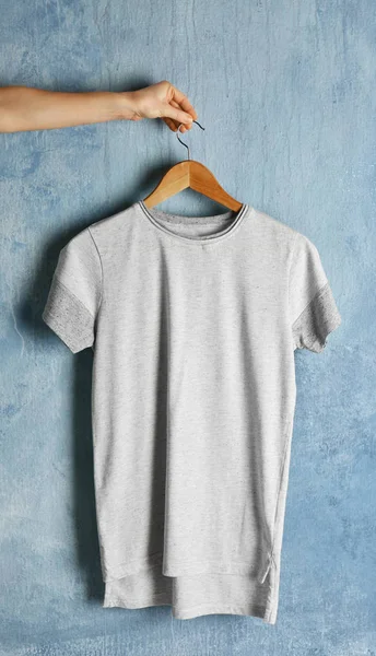 Boş t-shirt geçmiş — Stok fotoğraf