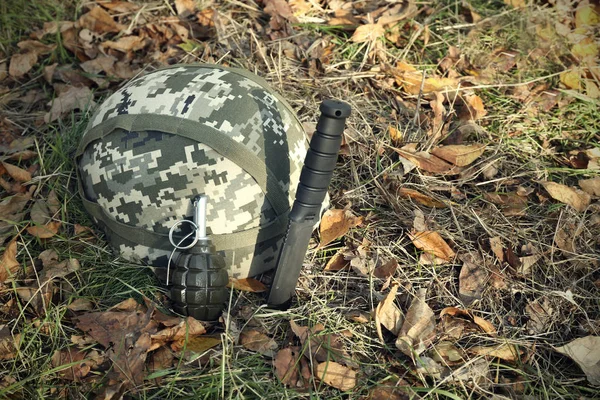 Military Set Camouflage Background — Stock Photo, Image