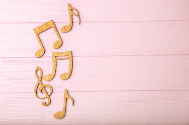 Renkli müzik notaları 