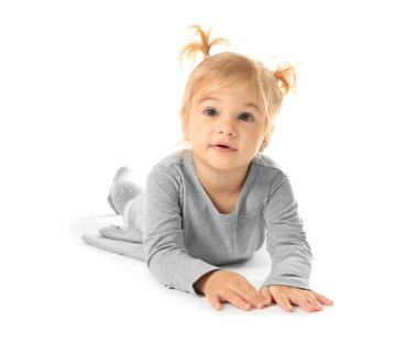 sevimli küçük kız  