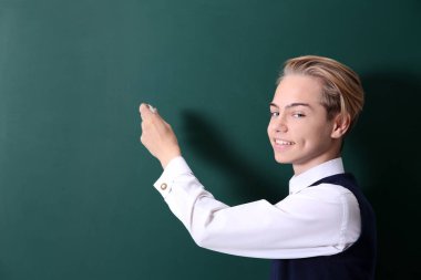 Okul blackboard duran öğrenci