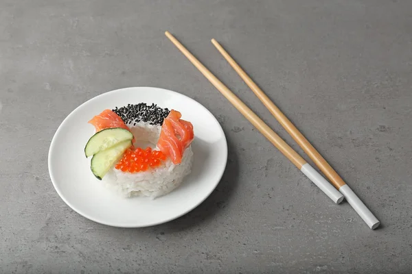 lezzetli suşi halka