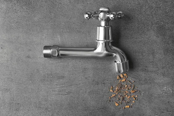 Conceito de escassez de água — Fotografia de Stock