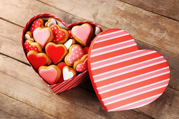 День Святого Валентина печиво — стокове фото