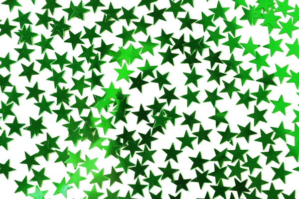 Bright confetti in shape of stars — Stock Photo, Image