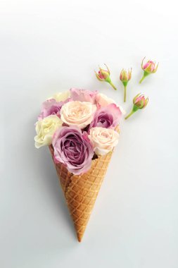 Gözleme koni ile buket 