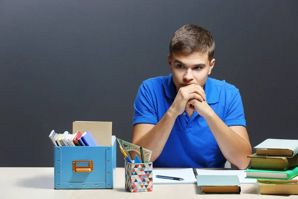 Student Uczący Się Klasie — Zdjęcie stockowe