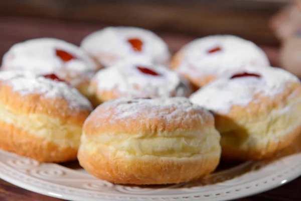 Fresh tasty donuts — Stock Photo, Image