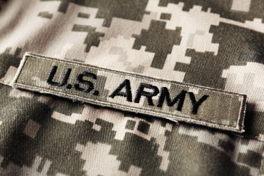 U.S. army uniform clipart