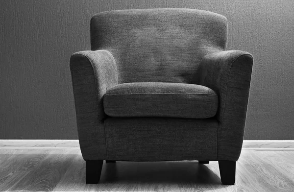 Fauteuil confortable gris — Photo