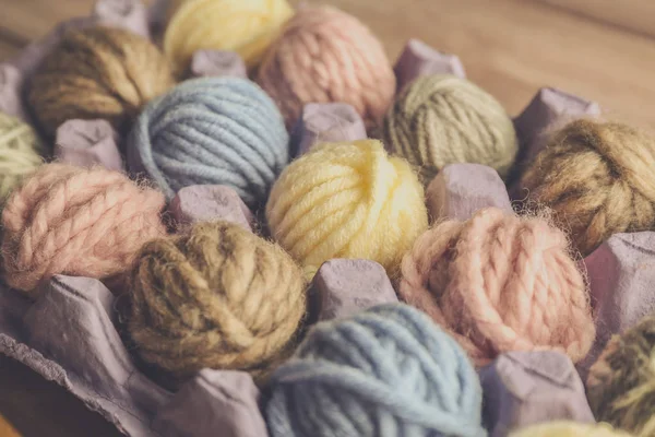 編み糸のボール — ストック写真