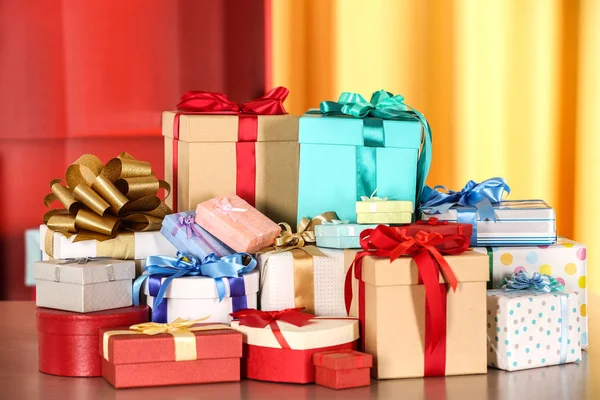 Conjunto de cajas de regalo —  Fotos de Stock